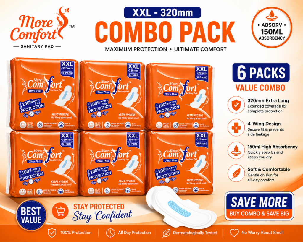 More Comfort Ultra XXL Combo Pack (6 Packs)