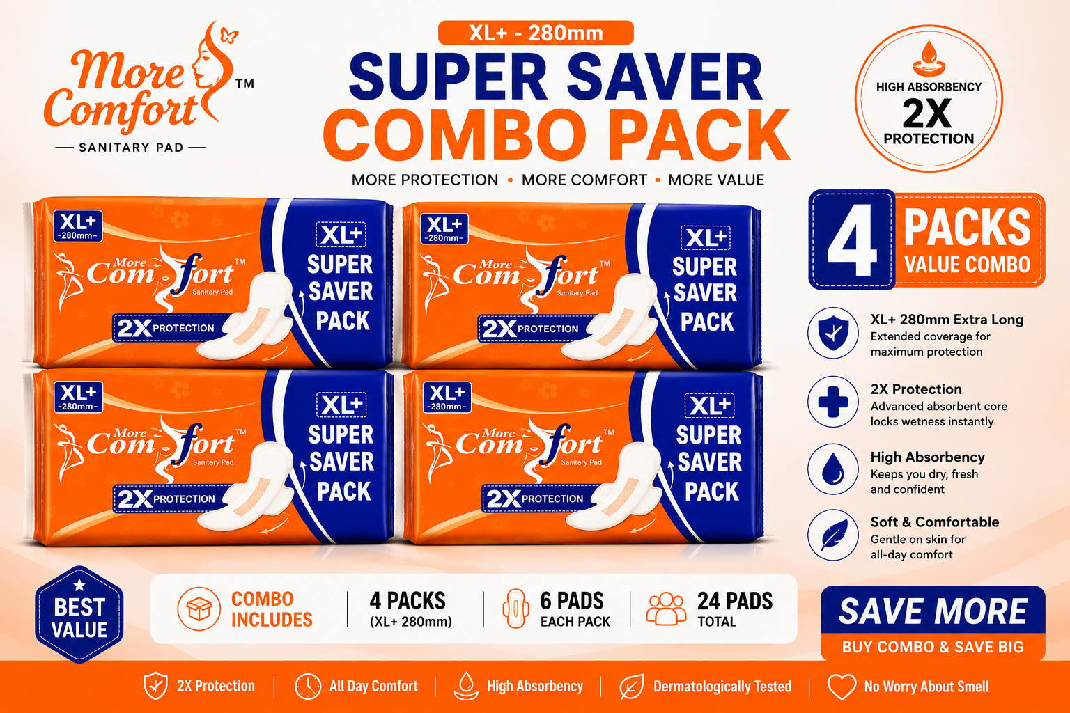 XL+ COMBO PACK (280MM)